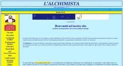 Desktop Screenshot of lalchimista.it