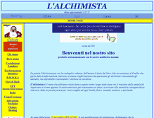 Tablet Screenshot of lalchimista.it